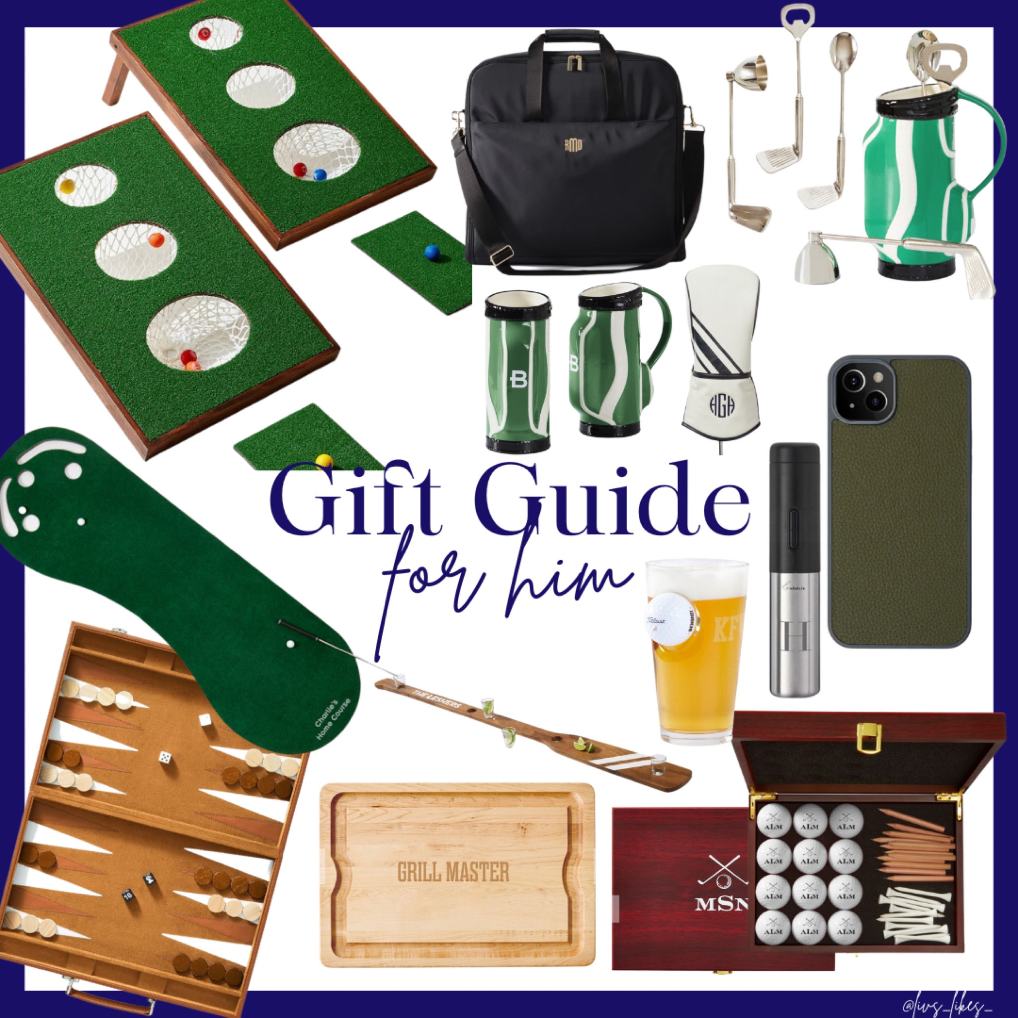 Gift guide for him ! #forhim 

#LTKSeasonal #LTKGiftGuide #LTKHoliday