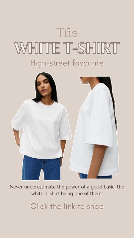 Spring Capsule wardrobe staple: the cotton white t-shirt 👕 #capsulewardrobe 

#LTKSeasonal #LTKfindsunder50 #LTKstyletip