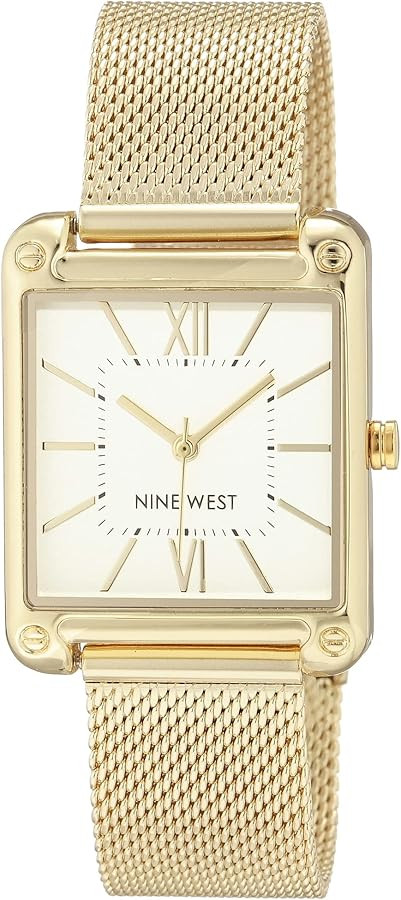 Nine West Women's Mesh Bracelet Watch | Amazon (US)