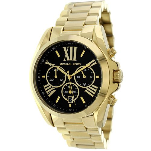 Michael Kors Women's Bradshaw Gold Tone Chronograph Watch MK5739 - Walmart.com | Walmart (US)