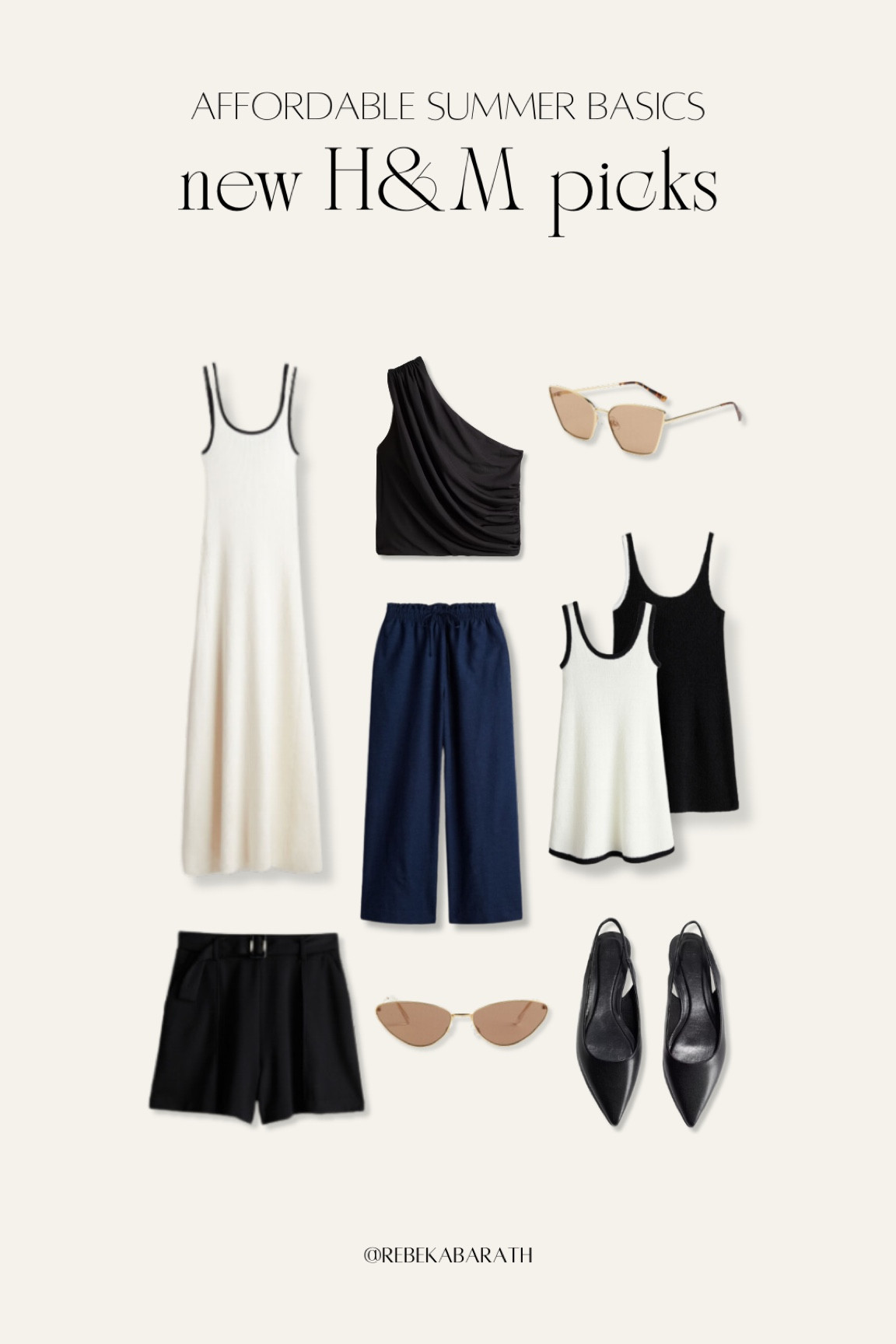 Affordable summer basics | new H&M picks

H&M haul | H&M dress | H&M basics | beachwear | beach outfit | holiday outfits | summer dresses | wardrobe basics

#LTKTravel #LTKFindsUnder100 #LTKStyleTip