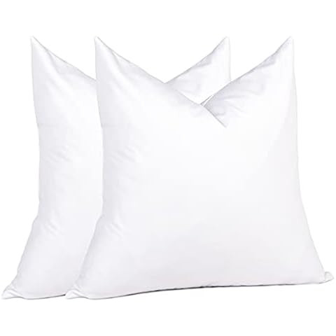 MoonRest Synthetic Down Square Pillow Insert Form - Filled with Down Alternative for Decorative T... | Amazon (US)