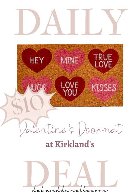 Only $10 Valentines Day doormat!! How cute it this? 😍

#LTKhome #LTKsalealert #LTKstyletip