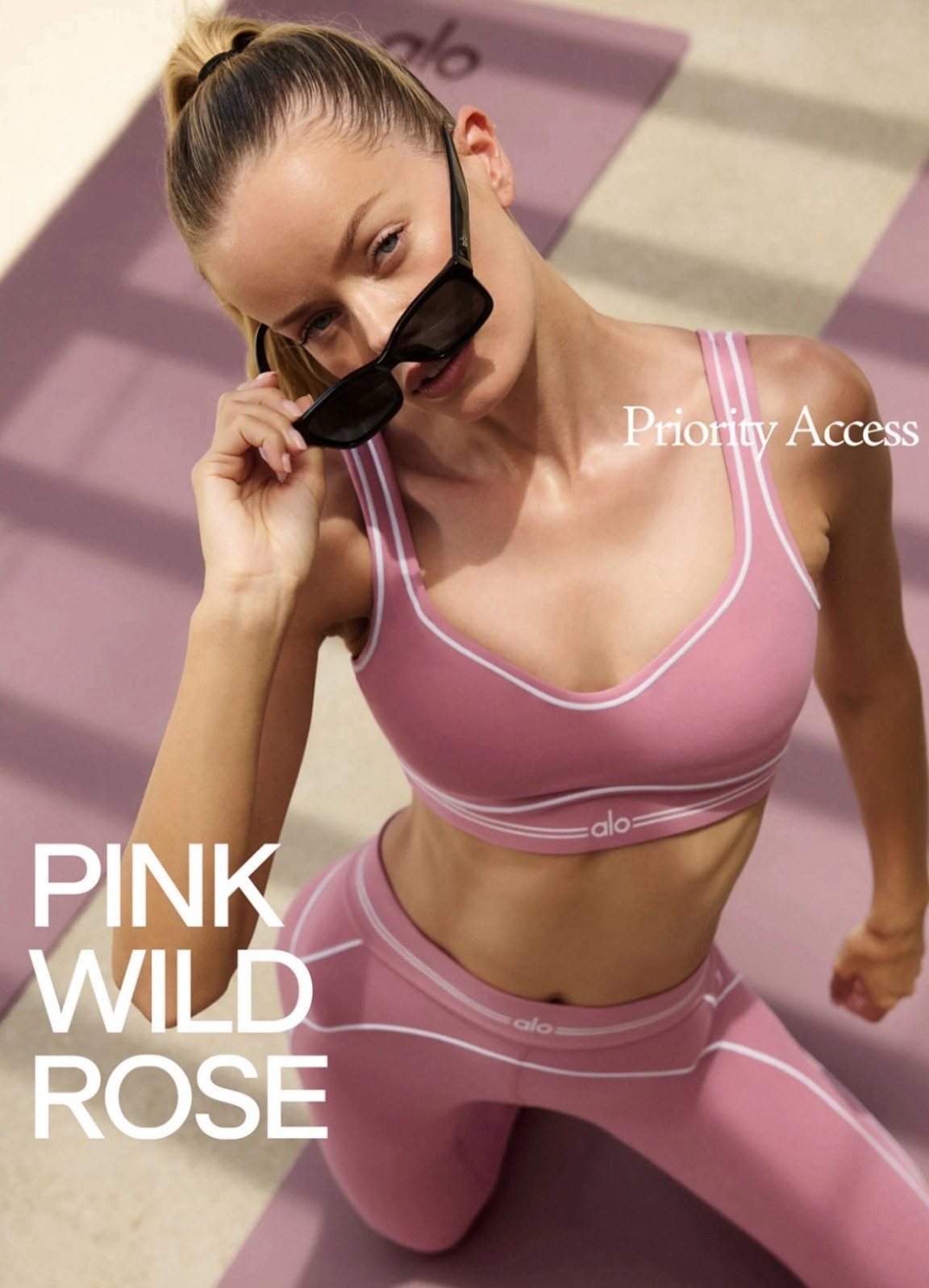 New drop from Alo Yoga in the shade Pink Wild Rose!💖😎 Loving this color too & ordering so many things. Linking some of my faves!🤩 These should be available to the public tomorrow if you don’t have priority access like me! #alo #aloyoga #newdrop #pink #fitness #travel #loungewear #athleticlook #ltkfitness #traveladvisor 

#LTKActive #LTKTravel #LTKSeasonal