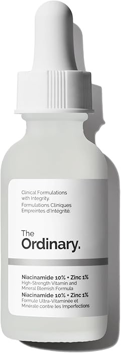 The Ordinary Niacinamide 10% + Zinc 1%, Smoothing Serum for Blemish-Prone Skin | Amazon (US)