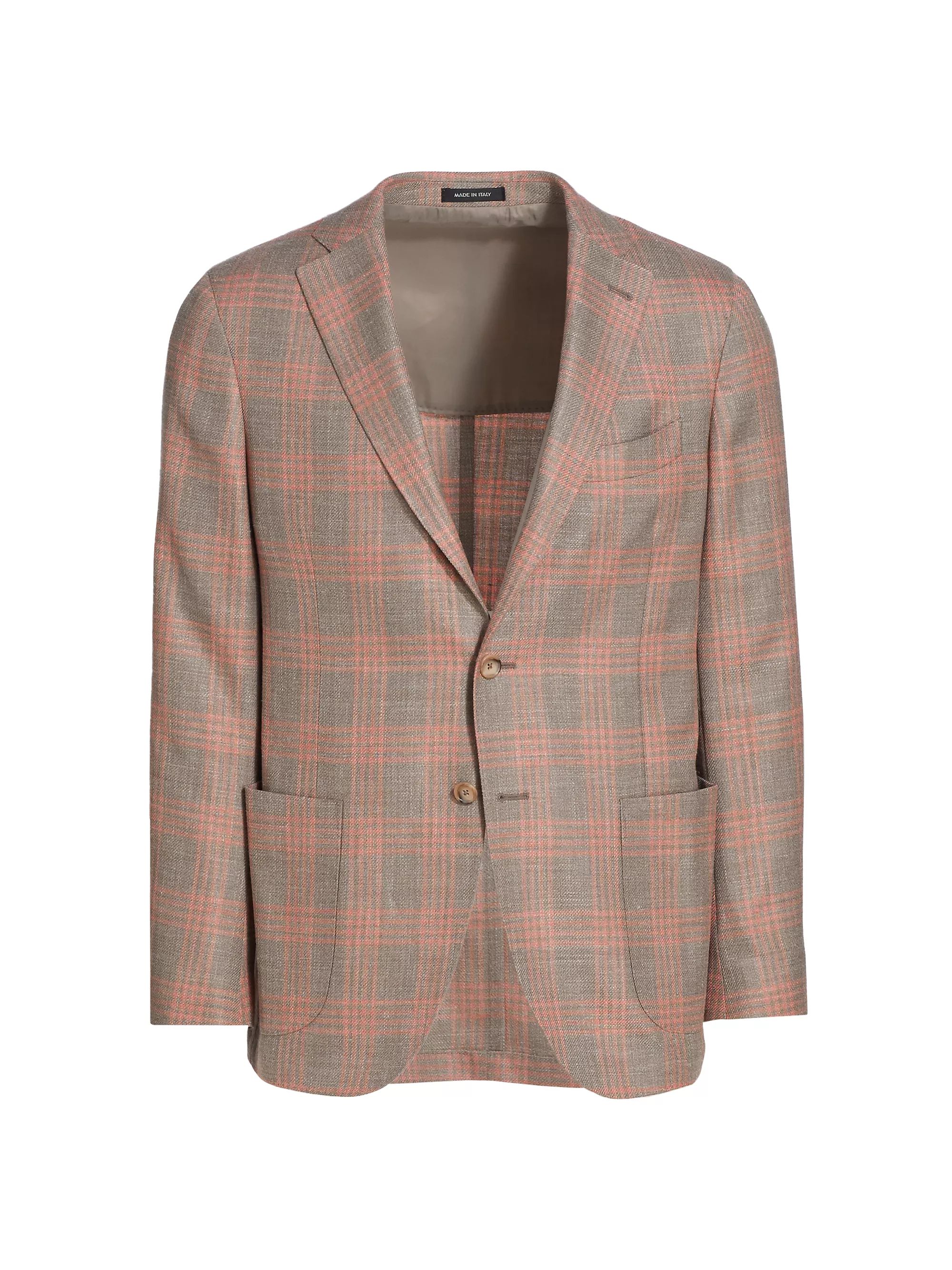 COLLECTION Soft Grid Sportcoat | Saks Fifth Avenue