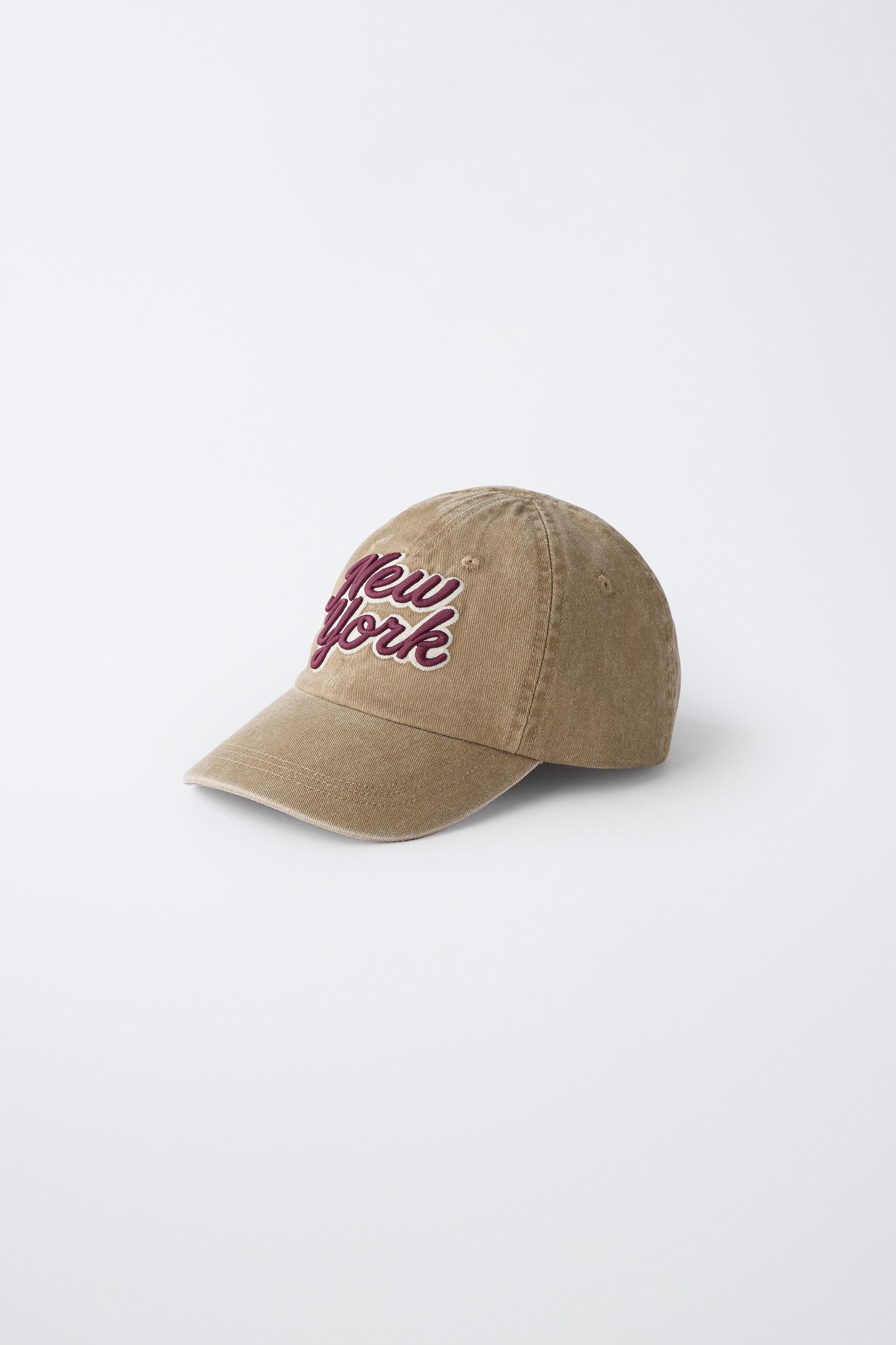 NEW YORK TEXT VARSITY CAP | Zara US