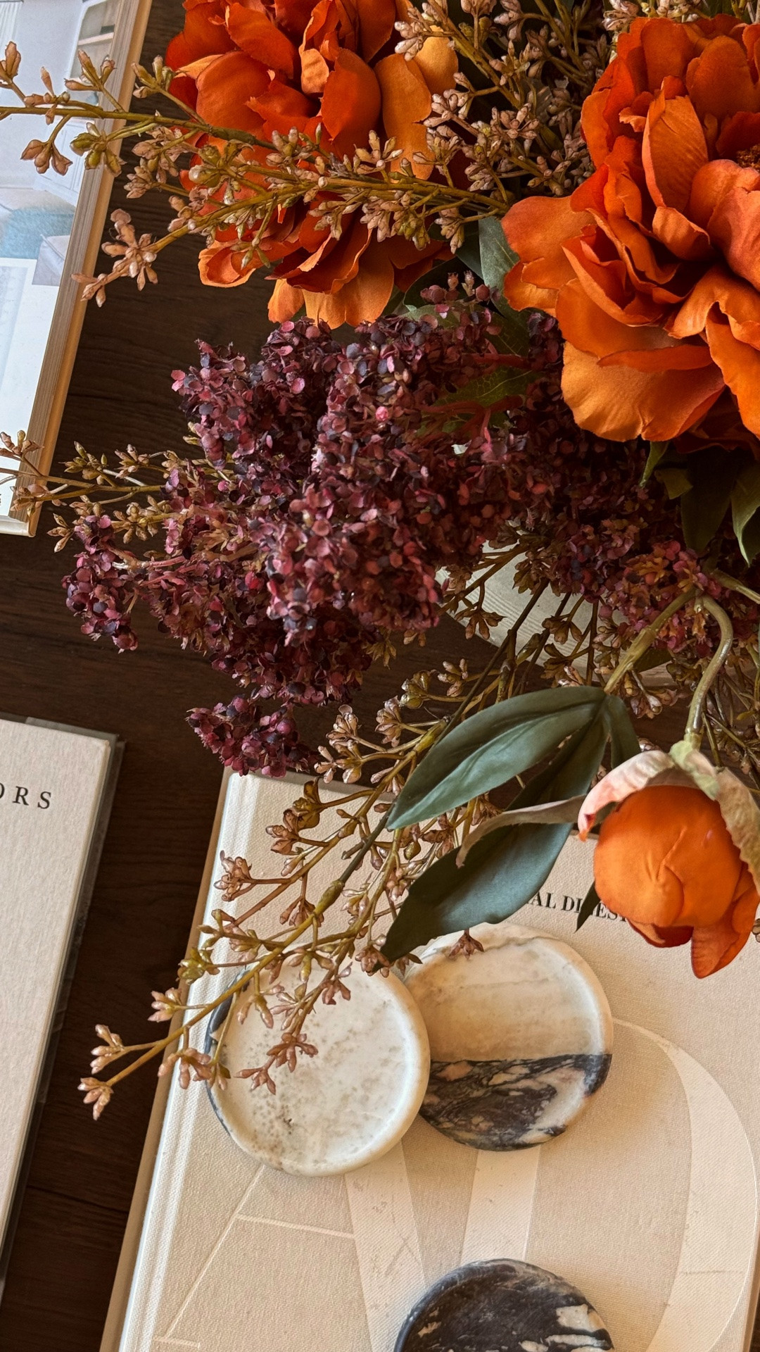 Tag me if you recreate my arrangement!!!!! Happy early fall! 
.
NOTE: burgundy hydrangeas are not available online yet. The ones linked are a slightly lighter option. #home #homedecor #fallinspired ￼

#LTKU #LTKSeasonal #LTKHome