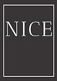 Nice: A decorative book for coffee tables, end tables, bookshelves and interior design styling | Sta | Amazon (US)