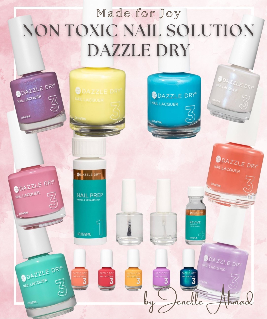 THE BEST non toxic Nail Solution. If you haven’t tried Dazzle Dry - you are missing OUT! I have used their nail polish exclusively for over a year. I was THRILLED to find out I could still safely use their products after my diagnosis. LOVE these spring shades too. My polish easily stays for a week!

#LTKBeauty #LTKGiftGuide #LTKFindsUnder50