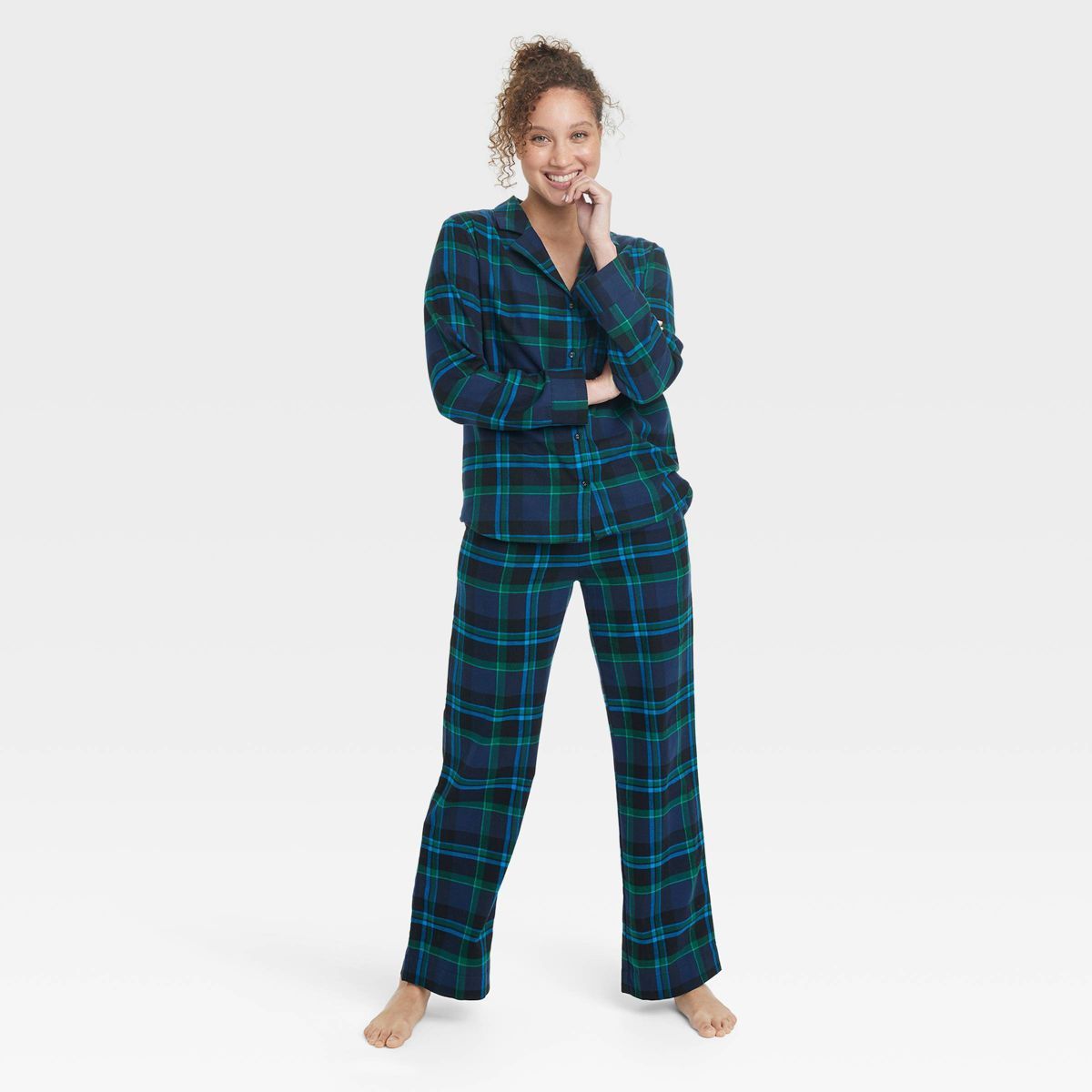 Women's Flannel Pajama Set - Stars Above™ | Target