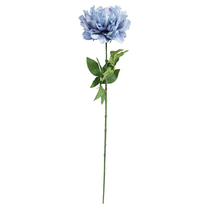 Blue Peony Stem, 28" | At Home