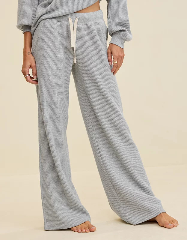 Aerie Waffle Trouser | Aerie