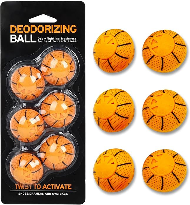 Shoe Deodorizer Balls, Professional Shoe Balls Odor Eliminator, 6pcs Sneaker Balls Deodorizer Str... | Amazon (US)
