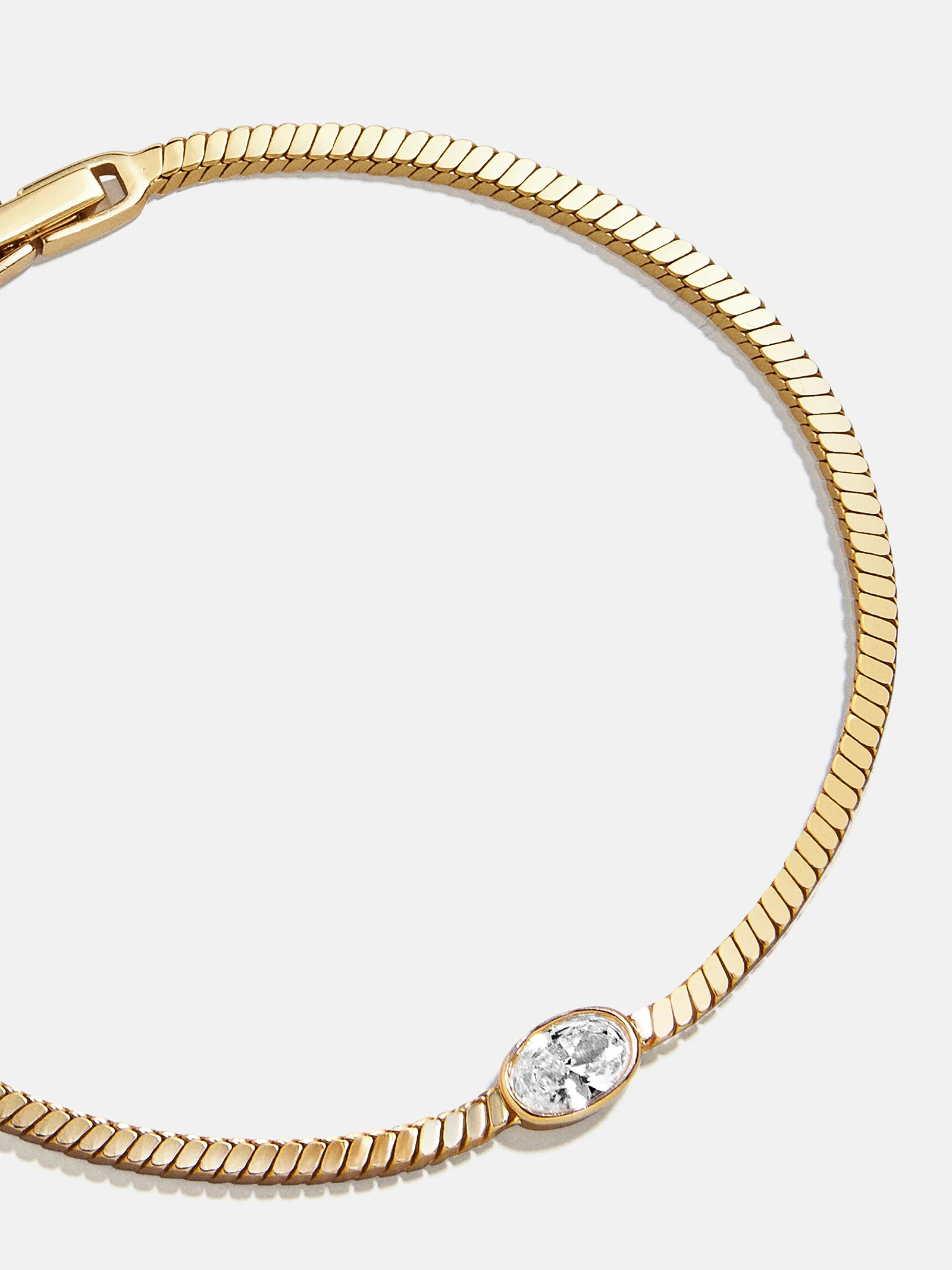 Lana 18K Gold Bracelet - Gold/Pavé | BaubleBar