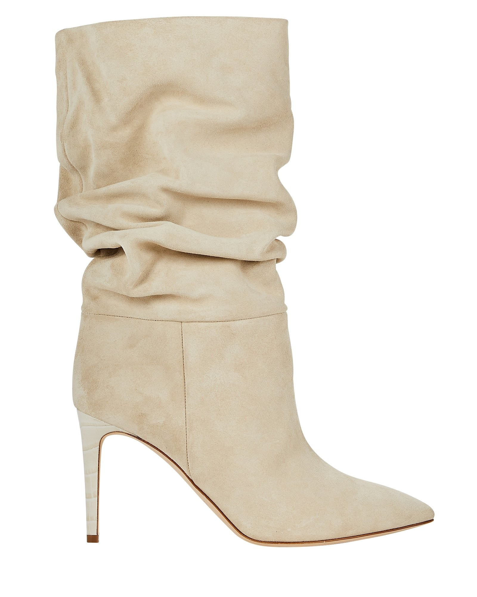 Slouch 85 Suede Ankle Boots | INTERMIX
