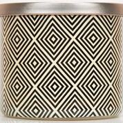 Mainstays Outdoor Black White Geo Citronella Candle, 14 oz | Walmart (US)
