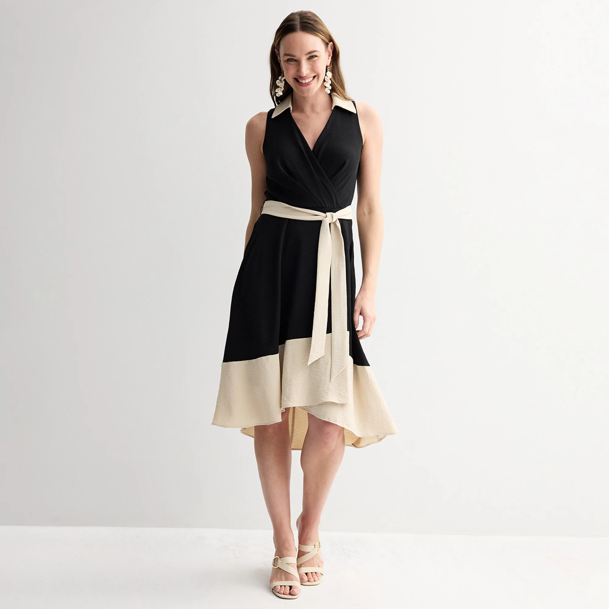 Women's Harper Rose Collared Colorblock Dress | Kohl's