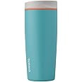 Owala SmoothSip Slider Insulated Stainless Steel Coffee Tumbler, Reusable Iced Coffee Cup, Hot Co... | Amazon (US)