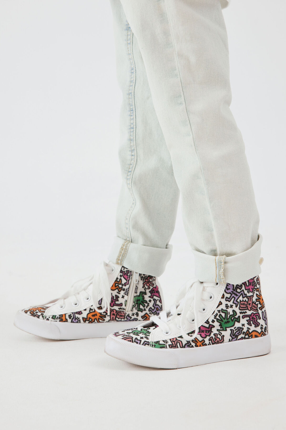 Keith Haring High Top Trainer | Cotton On (US)