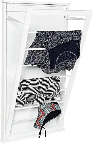 Honey-Can-Do DRY-04445 Large Wall-Mounted Drying Rack, White | Amazon (US)
