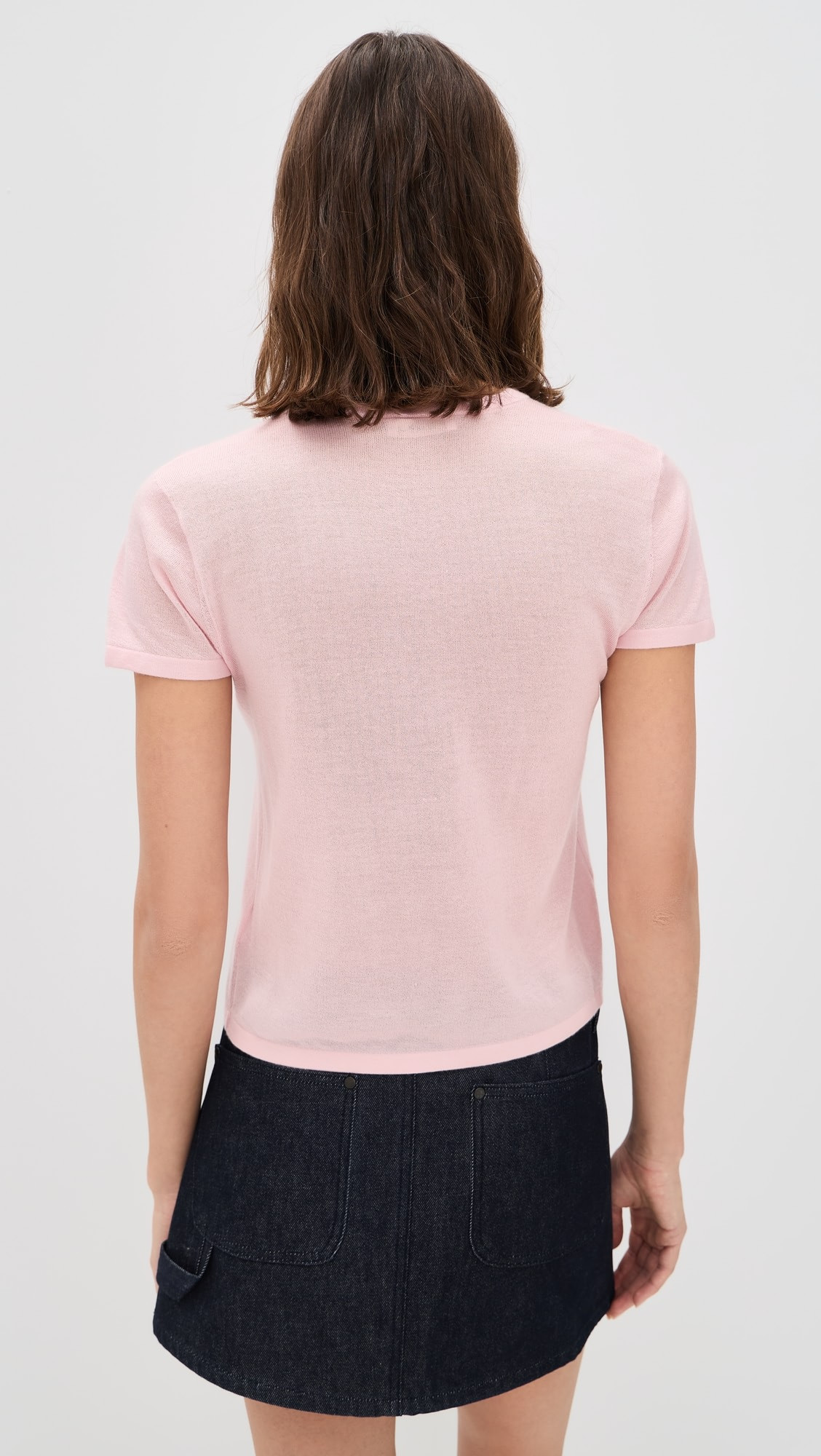Cashmere Silk Knit Tee | Shopbop