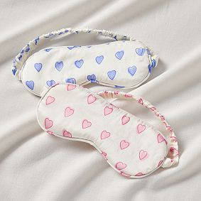 Roller Rabbit Heart Eye Mask | Pottery Barn Teen