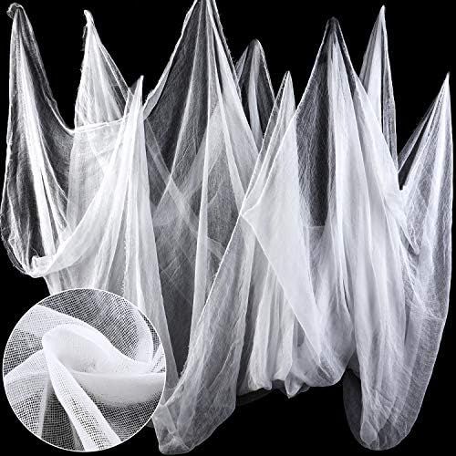 Boao 215 x 500 cm Creepy Cloth Spooky Cheesecloth Muslin Cloths Halloween Decorations for Haunted... | Amazon (US)