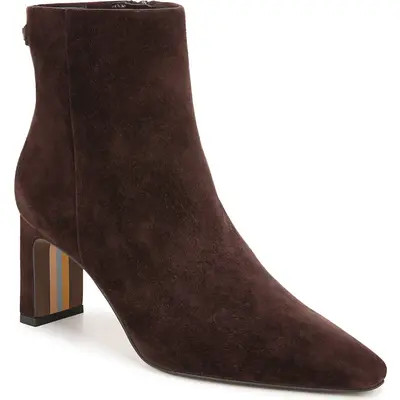 Sam Edelman Saige Bootie in Frontier Brown at Nordstrom, Size 9 | Nordstrom