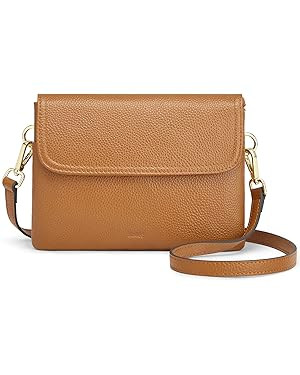 Kattee Leather Crossbody Bag for Women, Small Cross Body Shoulder Bags Purse for Women Trendy Des... | Amazon (US)