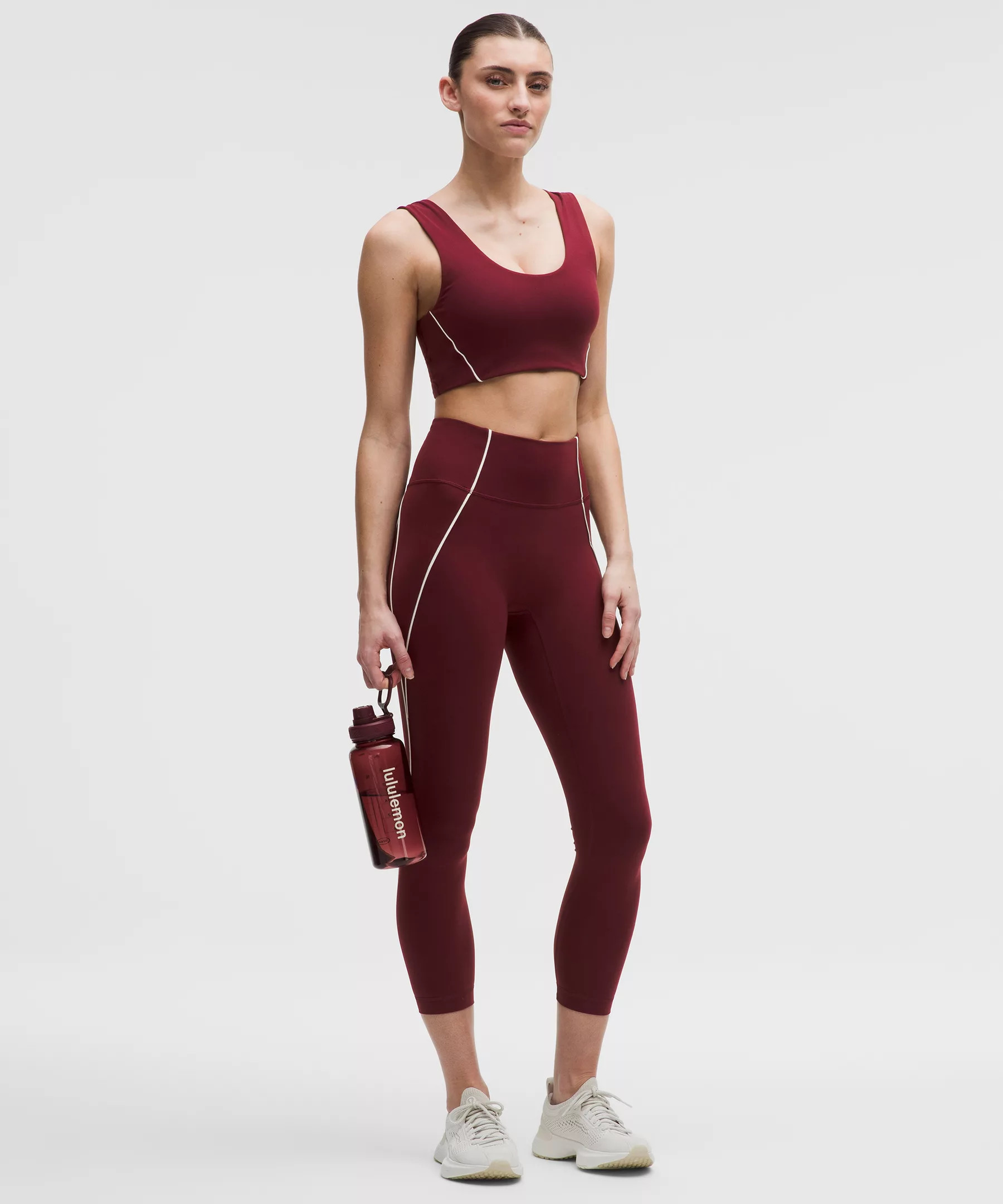 Wunder Train No-Line Piped High-Rise Tight 25" | Lululemon (US)
