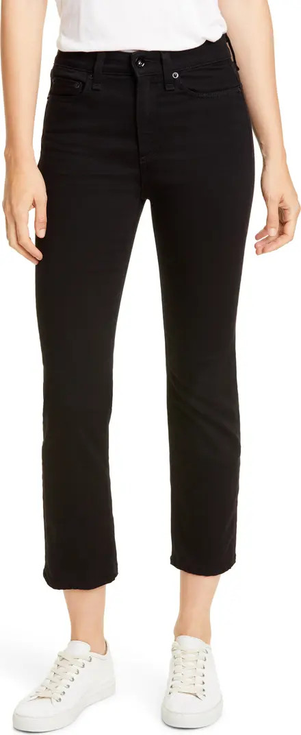 Nina High Waist Ankle Cigarette Jeans | Nordstrom