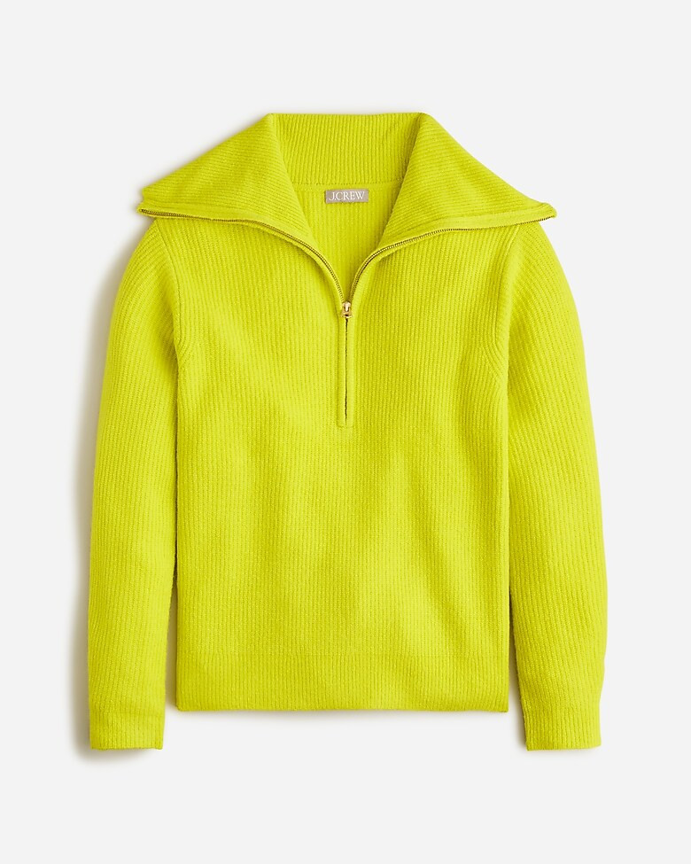 Half-zip stretch sweater | J. Crew US