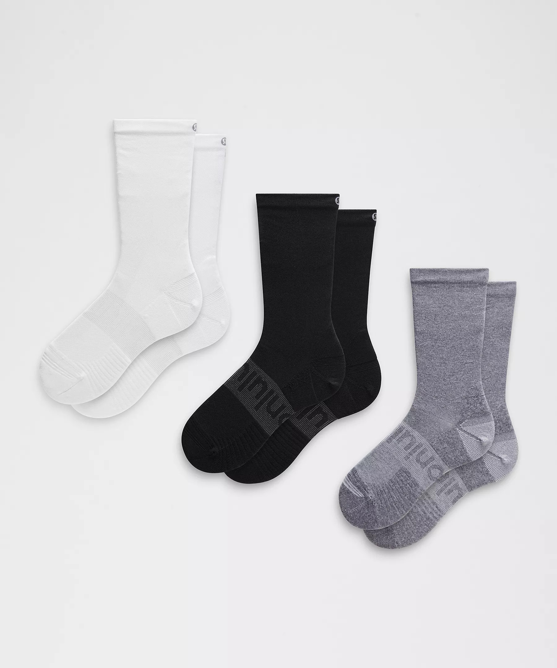 Unisex Power Stride Crew Socks | Lululemon (US)