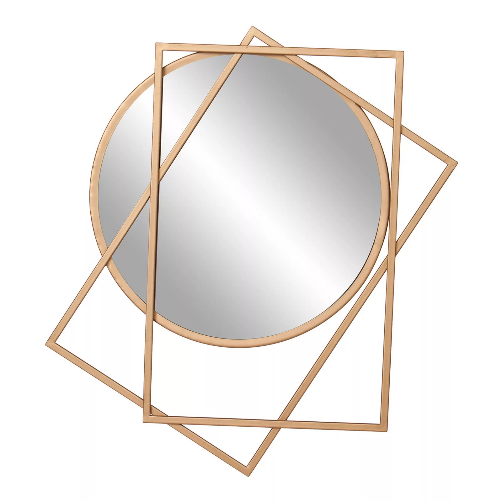 Patton Gold Layered Geometric Accent Wall Mirror, Yellow | Kohl's