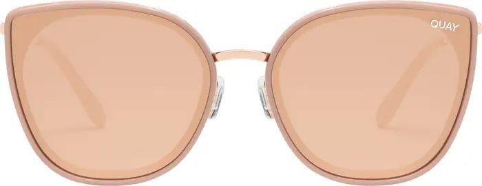 Quay Australia Flat Out 60mm Cat Eye Sunglasses | Nordstrom | Nordstrom