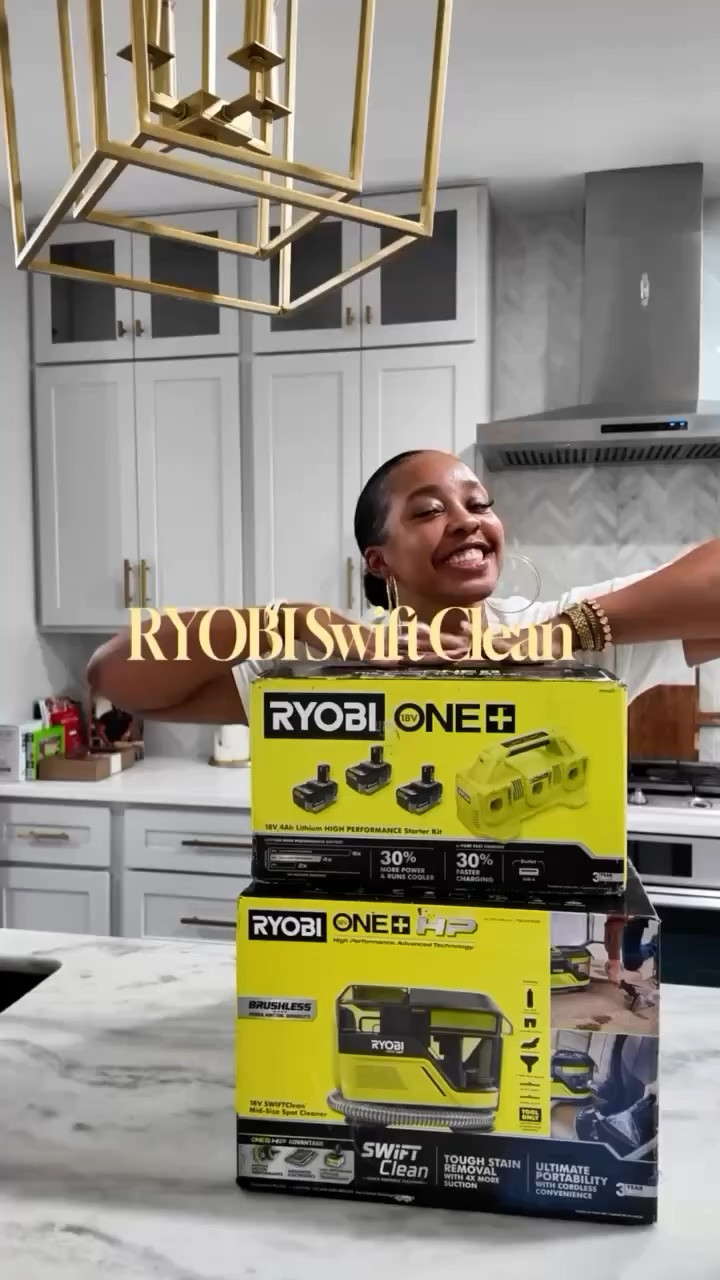 Just a little ASMR break while I unbox my new RYOBI SwiftClean and 18V HIGH PERFORMANCE Battery Starter Kit. 💚✨

Officially added these to my cleaning lineup, and SPOILER ALERT after putting the SwiftClean to work on our truck, I already know they’re going to get a lot of use around here.

Huge thanks to @ryobitoolsusa for sending these my way. What project should I tackle next? 👀

#ryobitools #asmrunboxing #tooltok #cleanwithme #cleaningtools

#LTKHome #LTKdayinmylife #LTKvlog