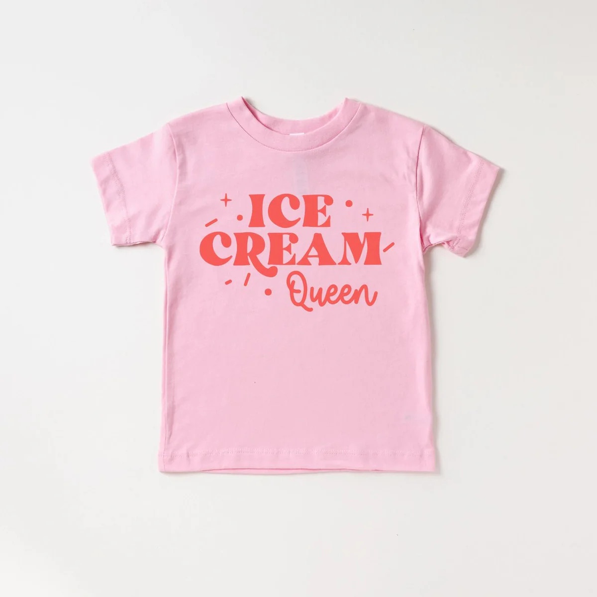 Ice Cream Queen Girls Shirt  -  Pink | HoneyPie Kids Children's Clothing Boutique