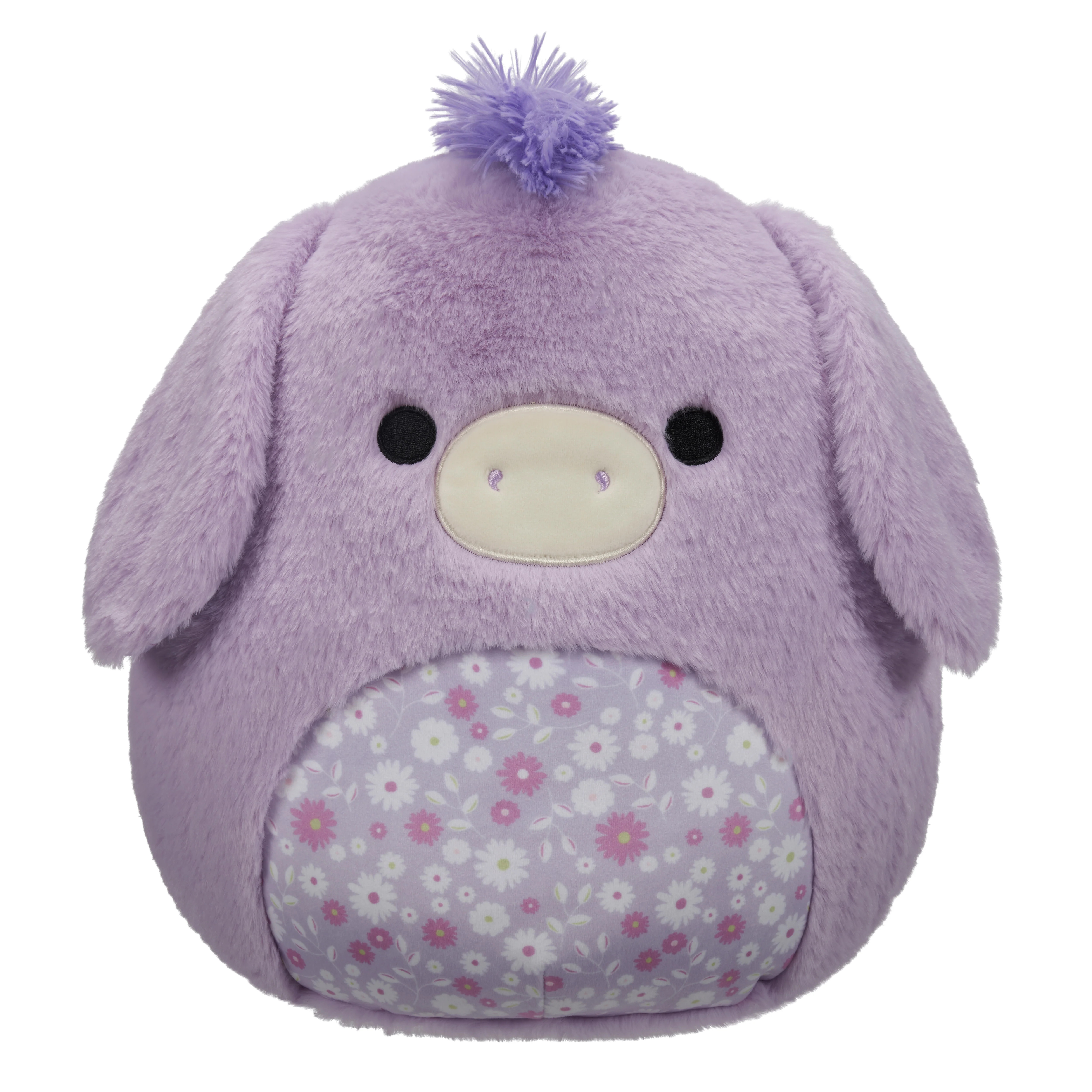 Squishmallows FuzzAMallow 12” Delzi the Purple Donkey - Ultra Soft Easter Plush Gift | Walmart (US)