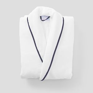 Women&#39;s Long White Robe | Weezie Towels