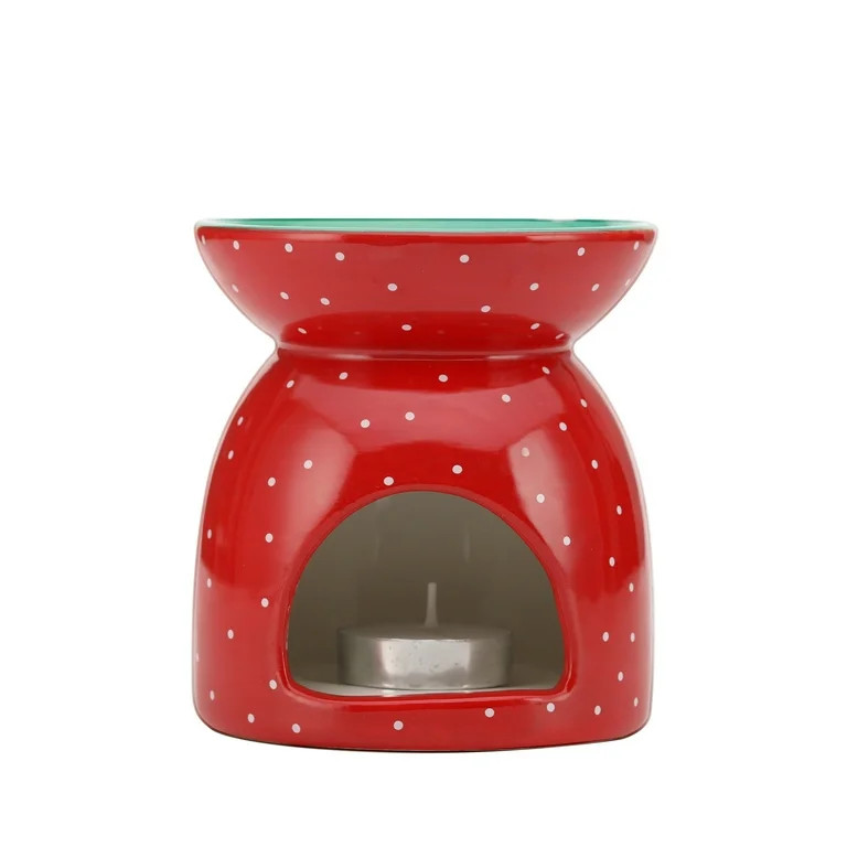 Black Paper Party Christmas Ceramic Tealight Warmer, Sweet Potato Pie Design | Walmart (US)