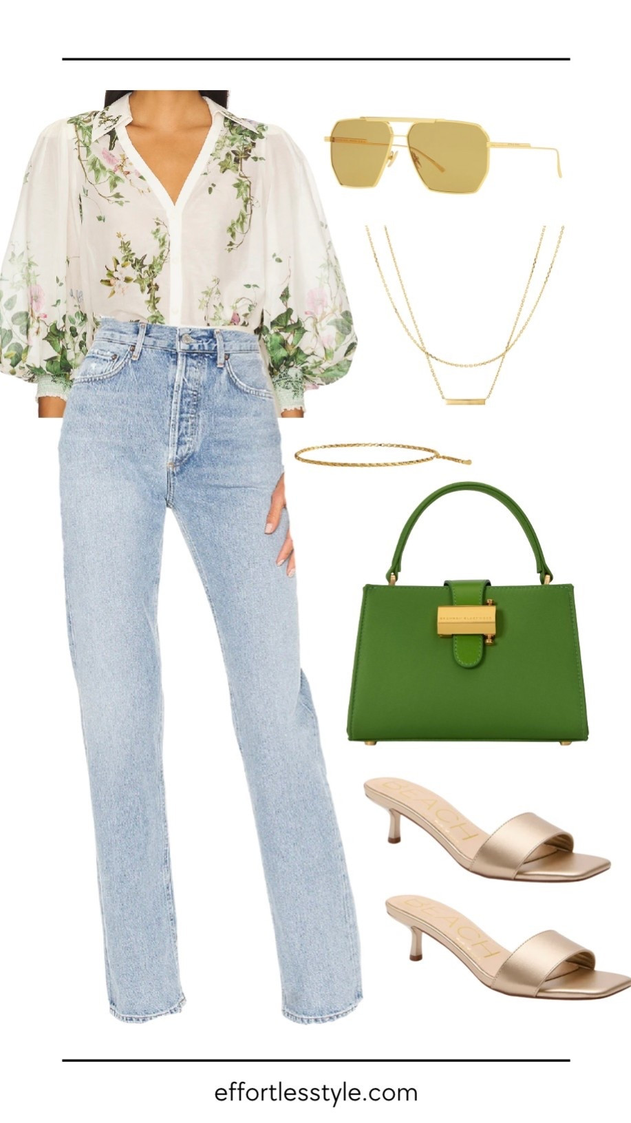 Easy way to style jeans this summer! 

#LTKStyleTip #LTKBeauty #LTKOver40