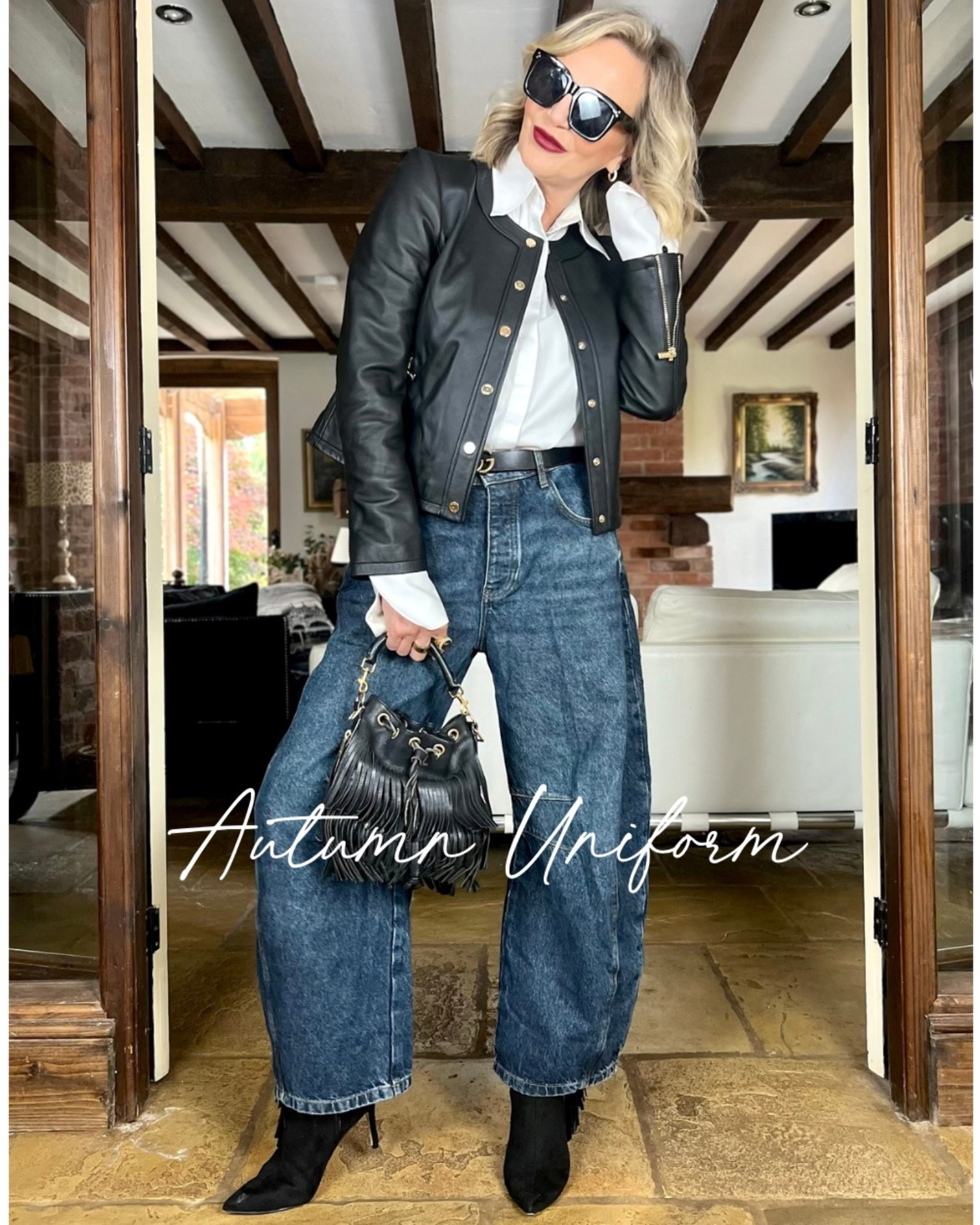 Autumn uniform 🍁🍂🖤

#LTKautumn #LTKFashionMonth #LTKjeans