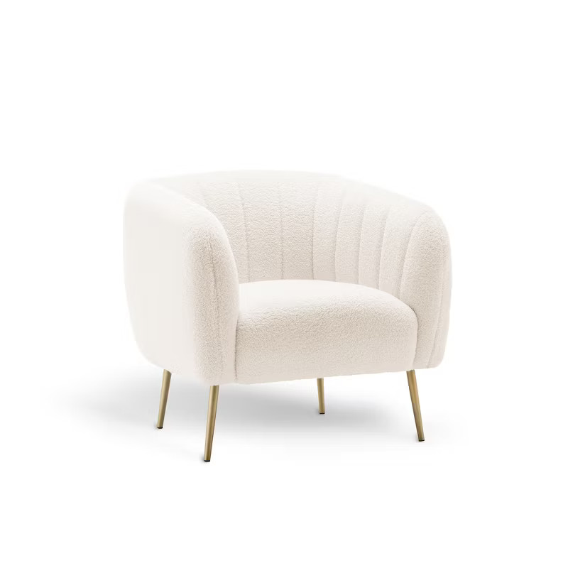eLuxury Channel Barrel Chair | Target