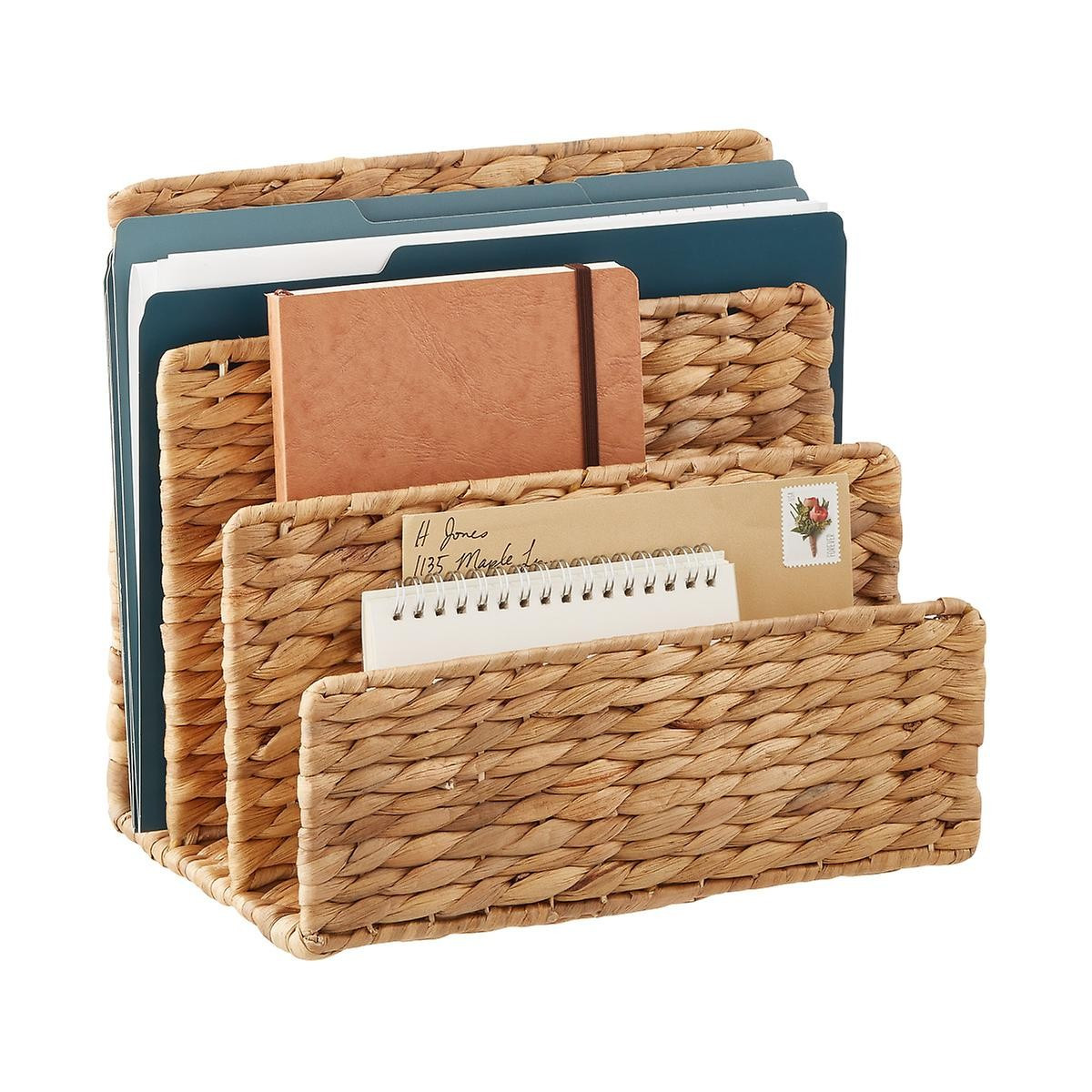 Water Hyacinth Tiered Collator | The Container Store