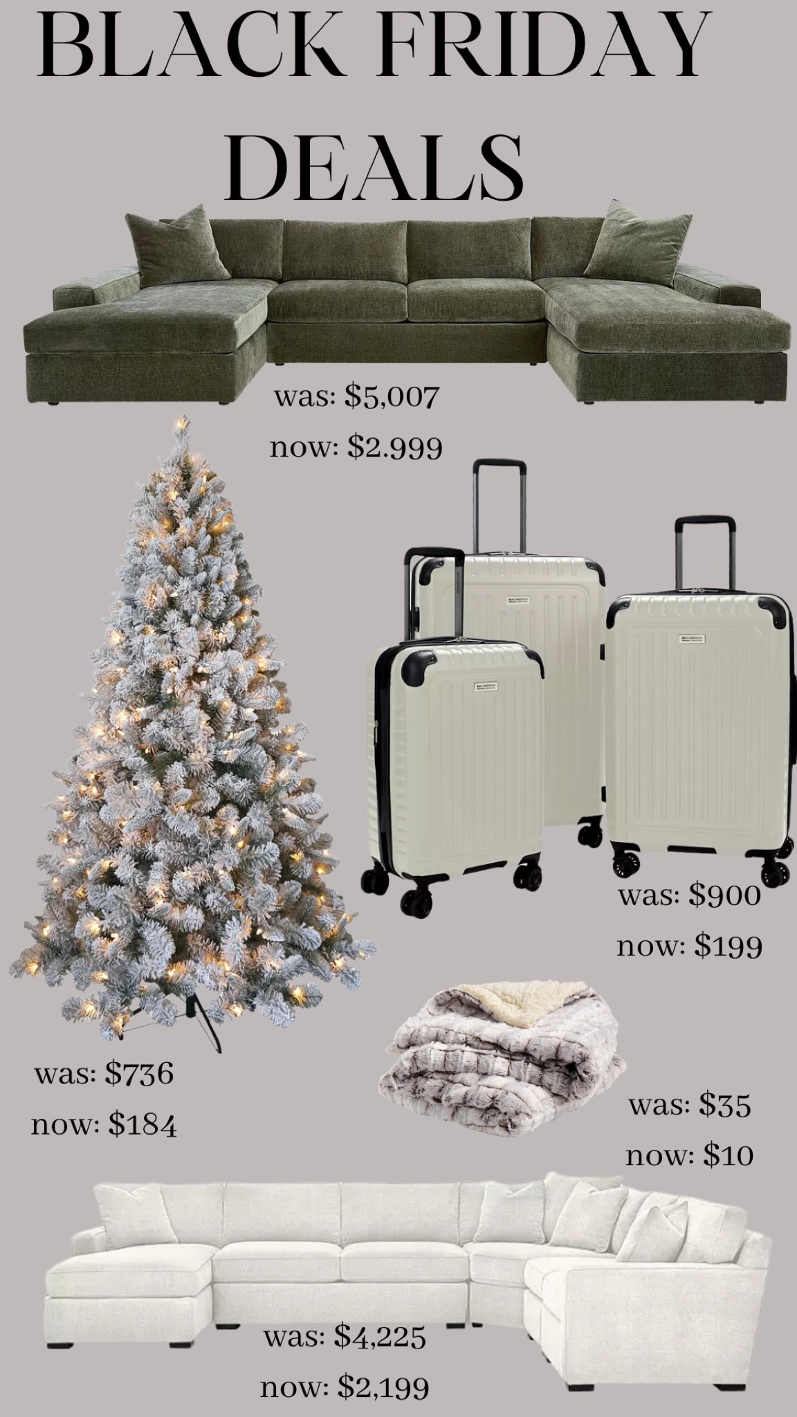 Macy’s Black Friday deals! Luggage, Christmas trees, couches, blankets. Gift guide for her

#LTKCyberWeek #LTKGiftGuide #LTKsalealert