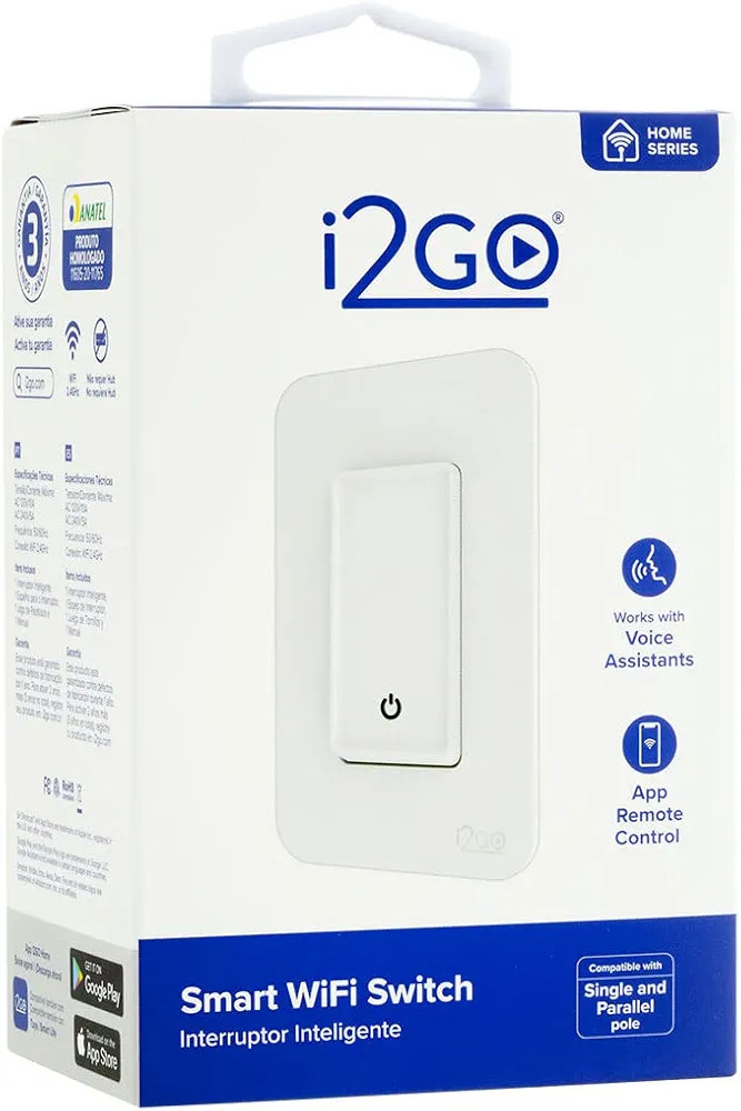 Interruptor Inteligente I2GO Home - Compatível com Alexa | Amazon (BR)