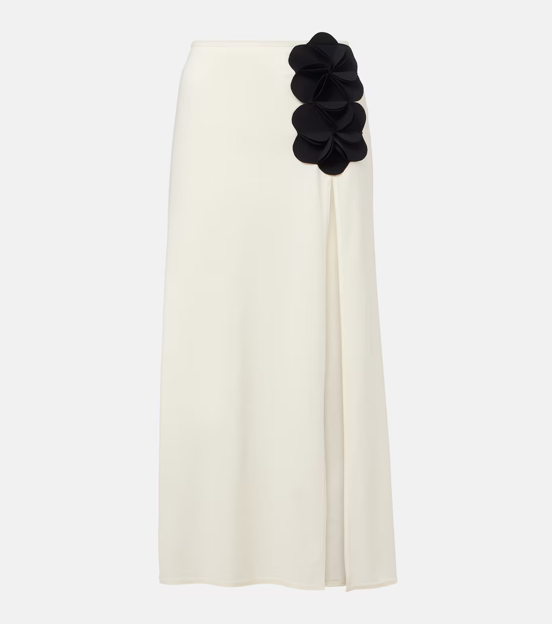 Tess floral-appliqué midi skirt | Mytheresa (US/CA)