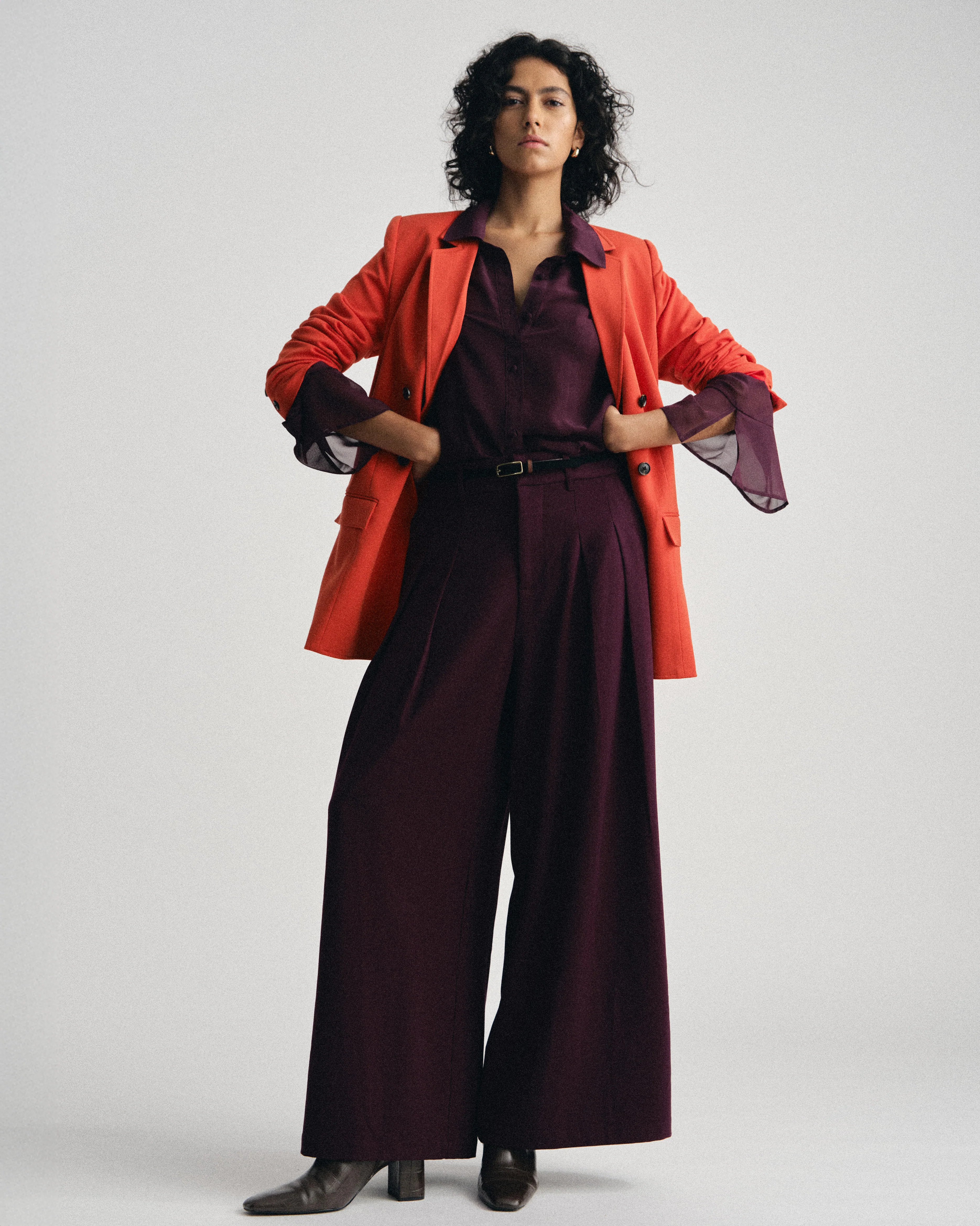All Day Palais Wide Leg Pants - Gamay | Universal Standard
