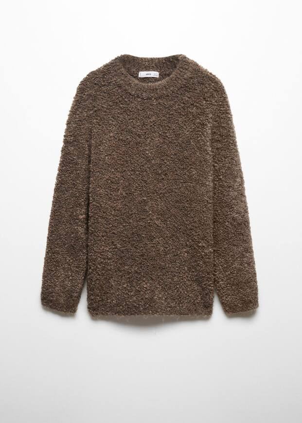 Pull-over en maille bouclette | MANGO (FR)